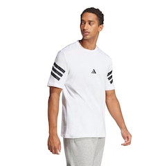 Camiseta Masculina adidas Manga Curta Future Icons 3 Listras - Foto 3
