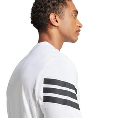 Camiseta Masculina adidas Manga Curta Future Icons 3 Listras - Foto 4