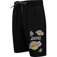 Conjunto do Los Angeles Lakers NBA Juvenil N1124 e N1129 Camiseta + Bermuda - Foto 4