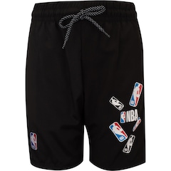 Conjunto Infantil NBA Logom Camiseta + Bermuda - Foto 3