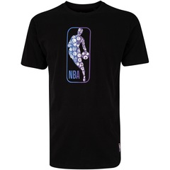 Camiseta NBA Masculina Manga Curta Gradient N0492 - Foto 1