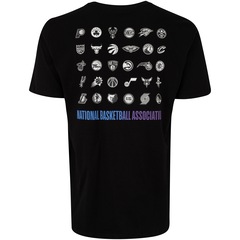 Camiseta NBA Masculina Manga Curta Gradient N0492 - Foto 2
