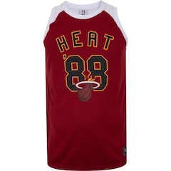Camiseta Regata do Miami Heat NBA Masculina Bankshot N1100 - Foto 1