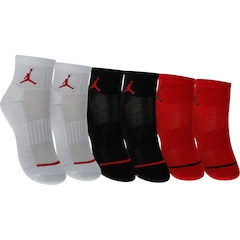 Kit Meia Jordan Jumpman Infantil 3 Pares - Foto 1
