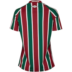 Camisa do Fluminense I 25 Umbro Feminina Torcedora - Foto 2