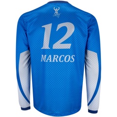 Camiseta do Palmeiras Manga Longa Betel Masculina Marcos Retrô 1999 - Foto 3