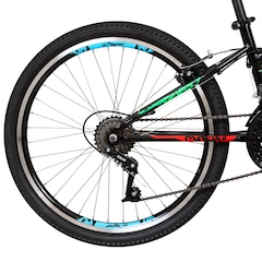 Bicicleta Aro 24 Caloi Max 21V Velocidades - Infantil - Foto 4