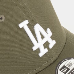 Boné do Los Angeles Dodgers Aba Curva New Era MBL 940 Snapback Basic Losdod Nov Adulto - Foto 4