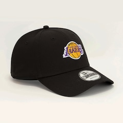Boné Aba Curva do Los Angeles Lakers NBA New Era Basic Snapback  Adulto - Foto 3