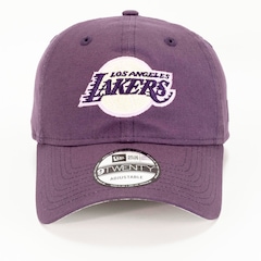 Boné do Los Angeles Lakers Aba Curva New Era NBA Strapback 920 Action Sunset Adulto - Foto 2
