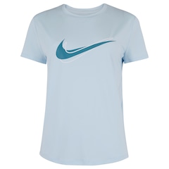 Camiseta Feminina Nike Manga Curta One Swsh HBR - Foto 1