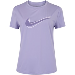 Camiseta Feminina Nike Manga Curta One Swsh HBR - Foto 1