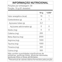 Pré-Treino Nutrata Nervous Pink Lemonade 300g - Foto 2