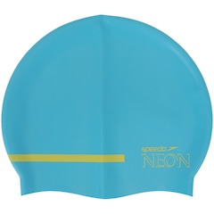 Touca de Natação Speedo Flat Cap Neon - Foto 2