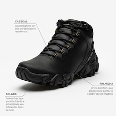 Bota de Couro Bull Terrier Dakar Masculina - Foto 3