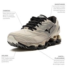 Tênis Mizuno Wave Prophecy LS Masculino - Foto 2
