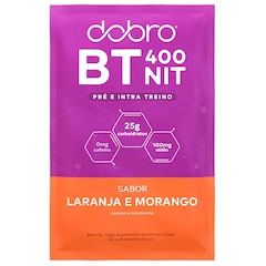 Sachê Pré-Treino Dobro Laranja e Morango - 30g - Foto 1