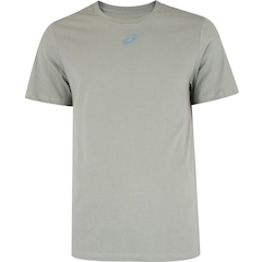 Camiseta ASICS Meia Malha Small Logo Masculina - Foto 1
