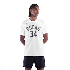 Camiseta Nike Milwaukee Bucks Masculina - Foto 2