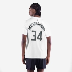 Camiseta Nike Milwaukee Bucks Masculina - Foto 3