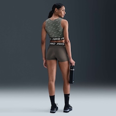 Top Nike Dri-fit Pro Crop Tank All Over Print Adulto - Foto 6