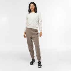 Blusão Feminino Nike Sportswear Crew Chill French Terry All Over Print - Foto 4