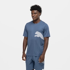 Camiseta Masculina Puma Manga Curta Tad Big Logo - Foto 4