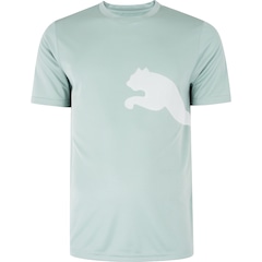 Camiseta Masculina Puma Manga Curta Tad Big Logo - Foto 1