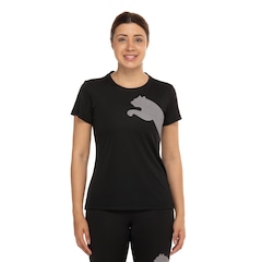 Camiseta Feminina Manga Curta Puma Tad Big Logo Jersey - Foto 2