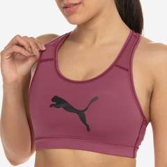 Top Fitness sem Bojo Puma Média Sustentação 4Keeps Adulto - Foto 5