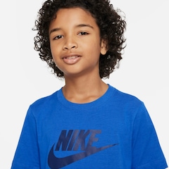 Camiseta Nike Sportswear Icon Futura Infantil - Foto 3