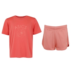 Conjunto Infantil ASICS Camiseta + Short - Foto 1