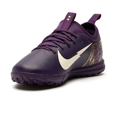 Chuteira Society Infantil Nike Zoom Vapor 16 Academy Kylian Mbappé - Foto 7