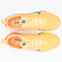 Chuteira Society Infantil Nike Zoom Vapor 16 Academy Kylian Mbappé - Foto 3