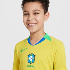 Camisa da Seleção do Brasil CBF I 25/26 Torcedor Pro Nike Infantil - Foto 3