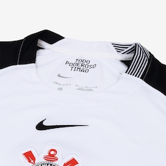 Camisa do Corinthians I 25/26 Torcedor Pro Nike Juvenil - Foto 4