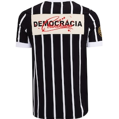 Camisa do Corinthians Democracia Retrô Coimbra Masculina - Foto 2