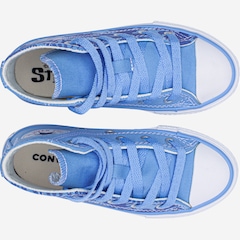 Tênis Infantil Cano Alto Converse X Disney Stitch Chuck Taylor All Star - Foto 3