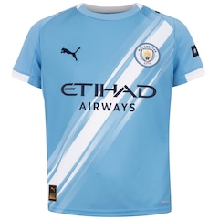 Camisa do Manchester City I 25 Puma Torcedor Infantil - Foto 1