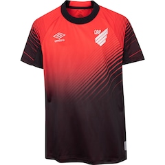 Camisa do Athletico-PR I 25/26 Torcedor Umbro Juvenil - Foto 1