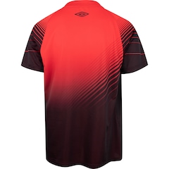 Camisa do Athletico-PR I 25/26 Torcedor Umbro Juvenil - Foto 3