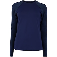 Camiseta Manga Longa Estampada Feminina Oxer com Proteção Solar UV - Foto 1