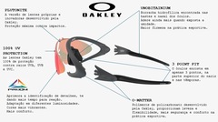Óculos de Sol Oakley Hydra Unissex - Foto 9