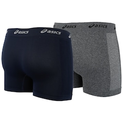 Kit de 2 Cuecas ASICS Boxer Sem Costura Adulto - Foto 2
