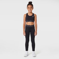 Calça Legging ASICS Logo Infantil - Foto 3