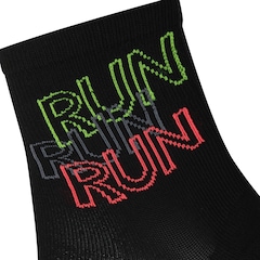 Kit Meias Para Corrida Esportiva Oxer Cano Médio com 2 Pares - Adulto - Foto 5