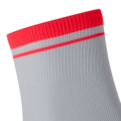 Kit Meias Para Corrida Esportiva Oxer Cano Médio com 2 Pares - Adulto - Foto 3