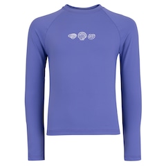 Conjunto Infantil Oxer Camiseta Manga Longa + Sunga com Proteção UV Menina - Foto 2