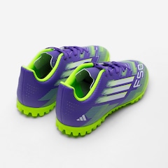 Chuteira Society Infantil adidas F50 Club - Foto 5