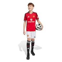 Camisa do Manchester United I 25/26 Torcedor adidas Juvenil - Foto 3
